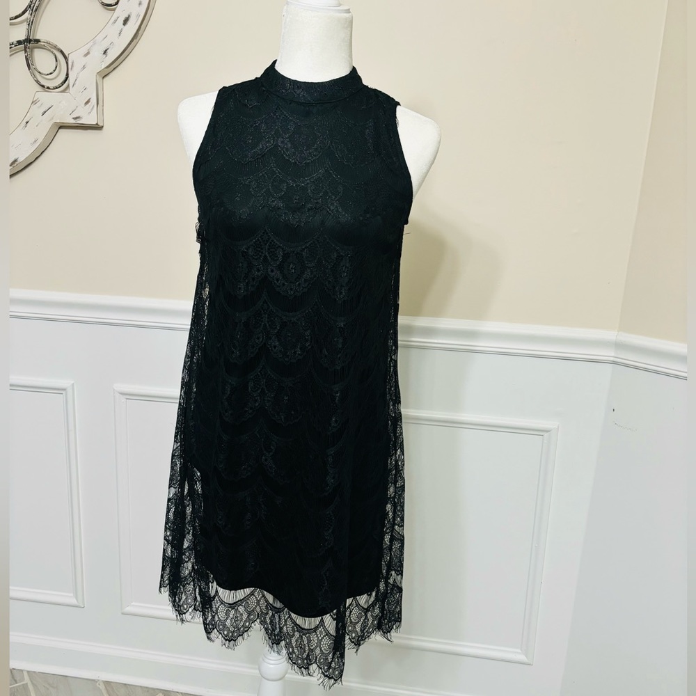Halter Lace Love, Fire Cocktail Dress
